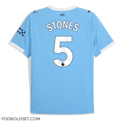 Manchester City John Stones #5 Hjemmebanetrøje 2025-26 Kortærmet Manchester City John Stones #5 Hjemmebanetrøje 2025-26 Kortærmet